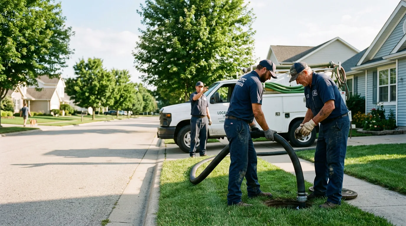 Septic Tank Pumping in California near me